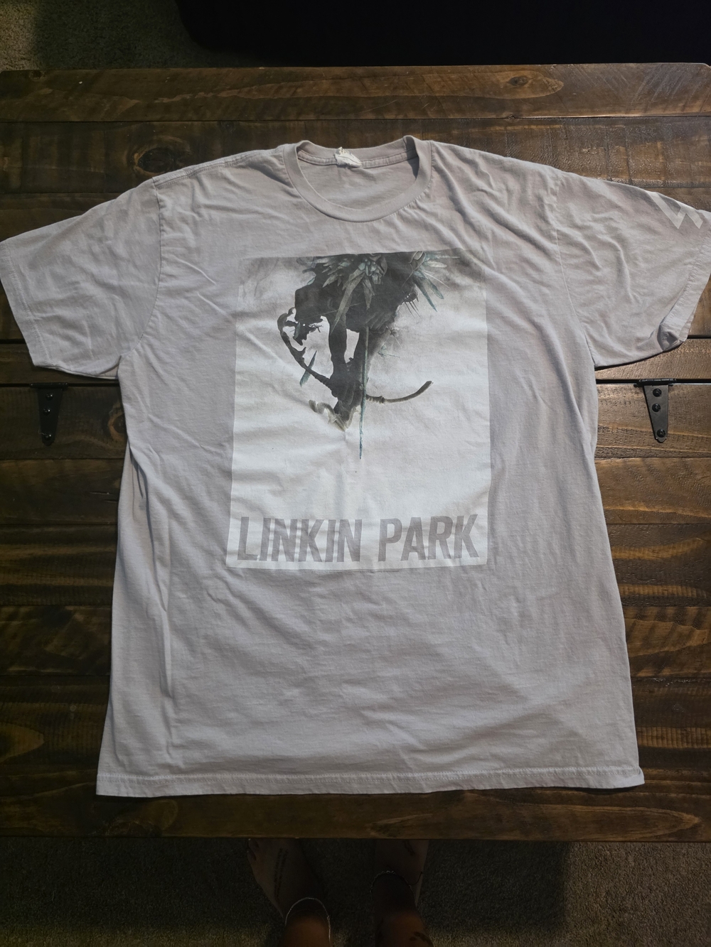 Men's Linkin Park T-Shirt - Light Gray